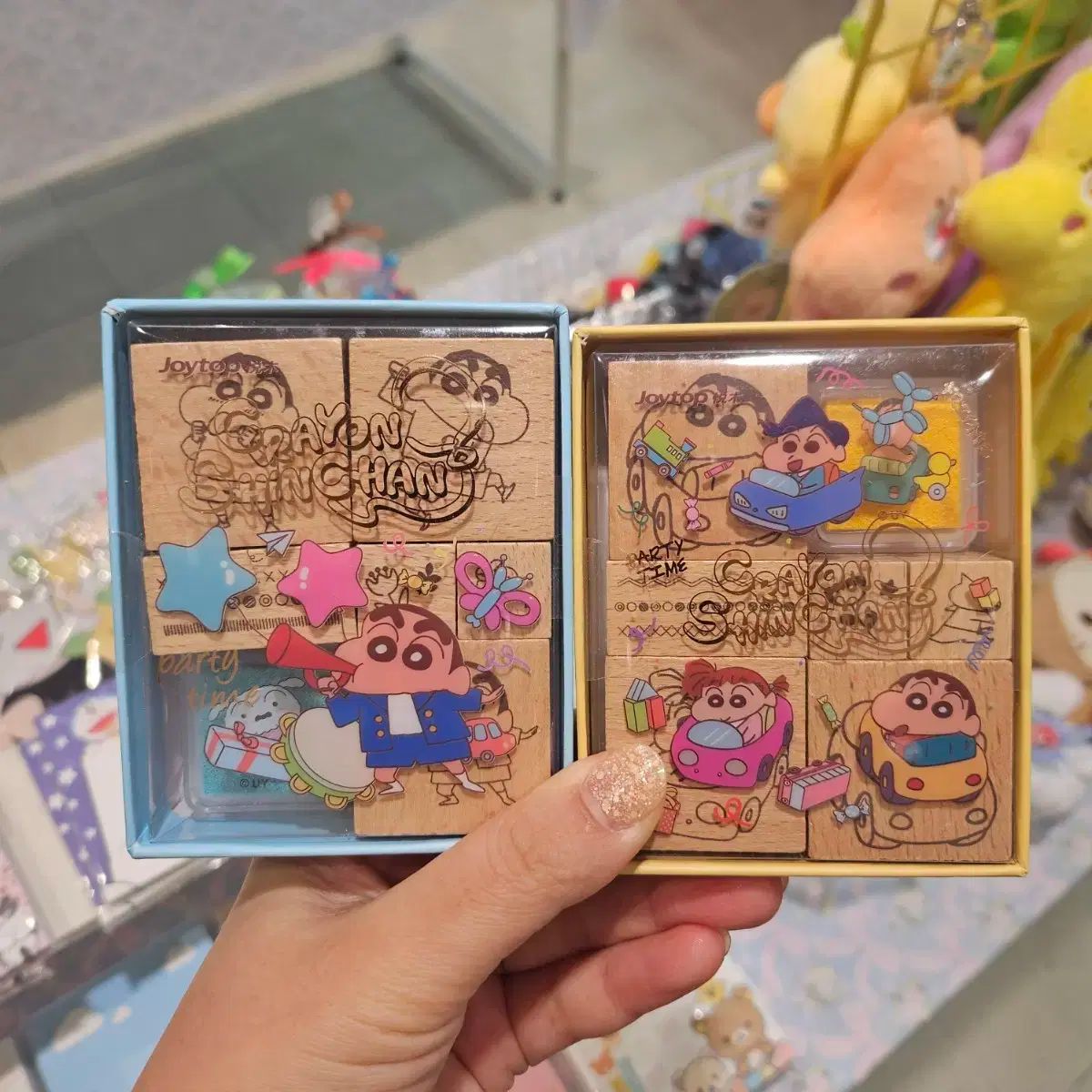 クレヨンしんちゃん 木製シール セット