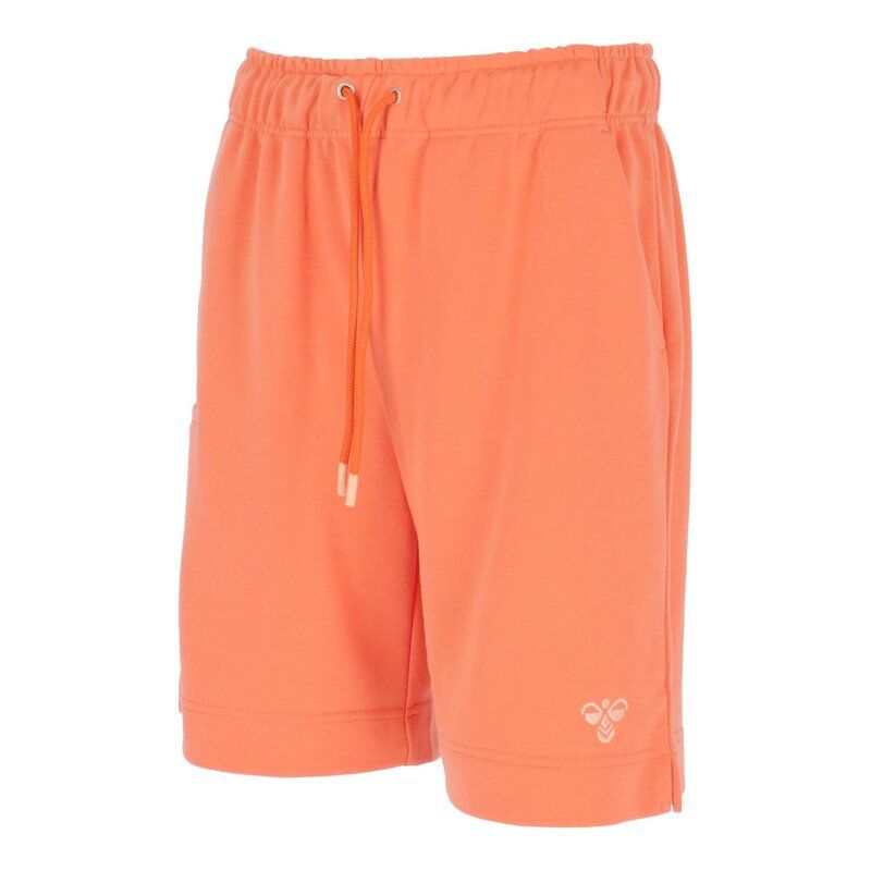 【人気セール，大得価】 hummel(ヒュンメル) hummel PLAY スウェットハーフパンツ ウェア スウェットパンツ HAP8294HP、(362)サンセットオレンジ その他