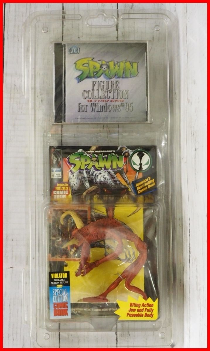 SPAWN【CD-ROM付レッド・バイオレーターRED VIOLATOR】アクション 