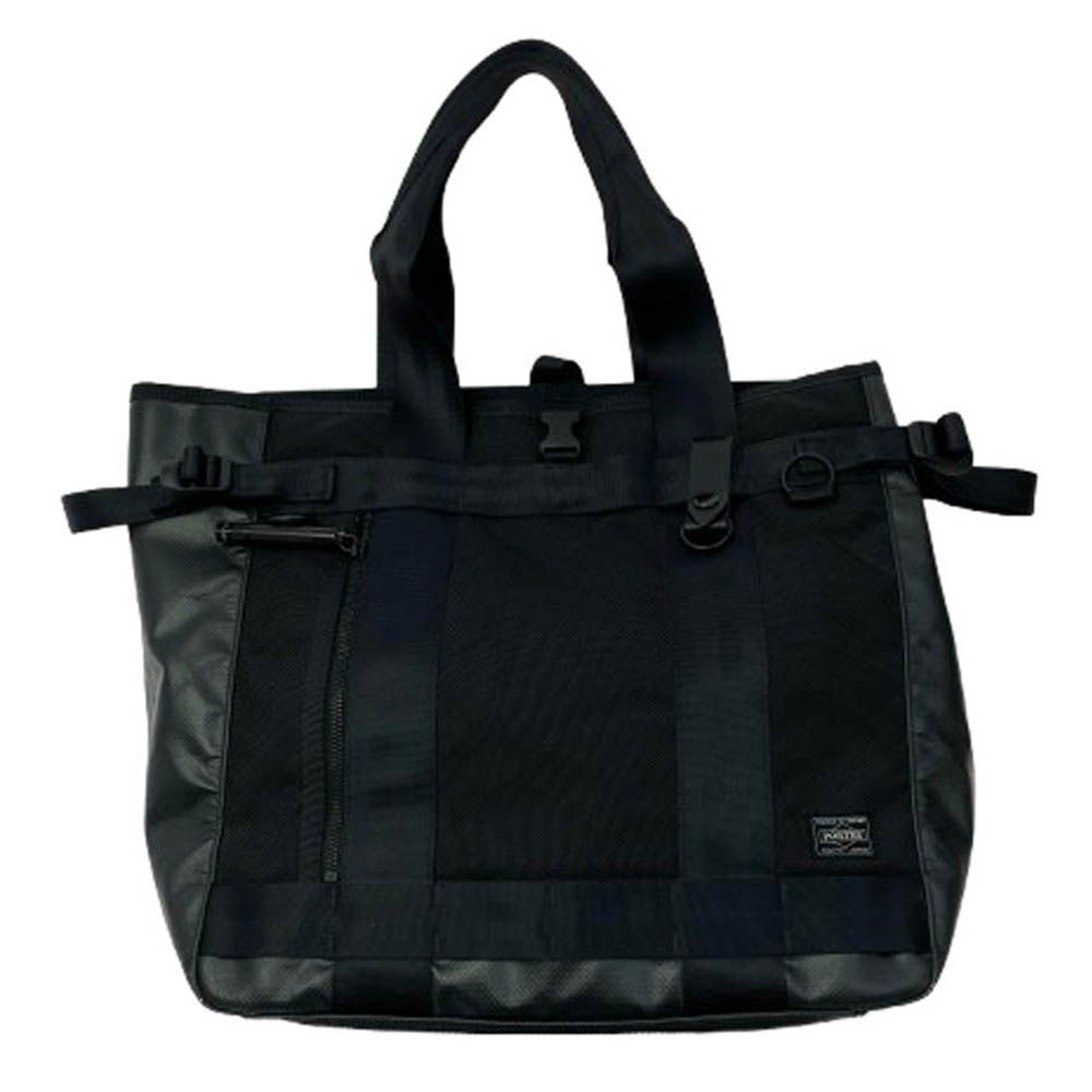 ポーター　トートバッグ　黒　703-07966 PORTER ポーター 703-07966 HEAT ヒート TOTE BAG トートバッグ