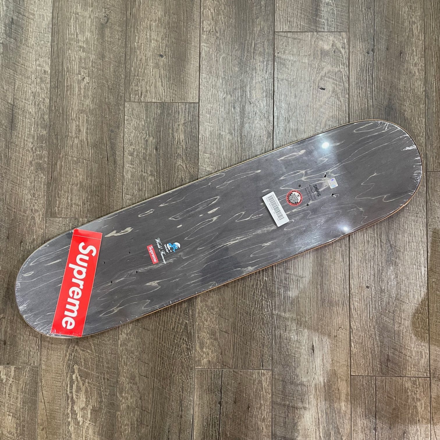 Supreme Smurfs Skateboard スマーフ デッキ ブラック - スケートボード