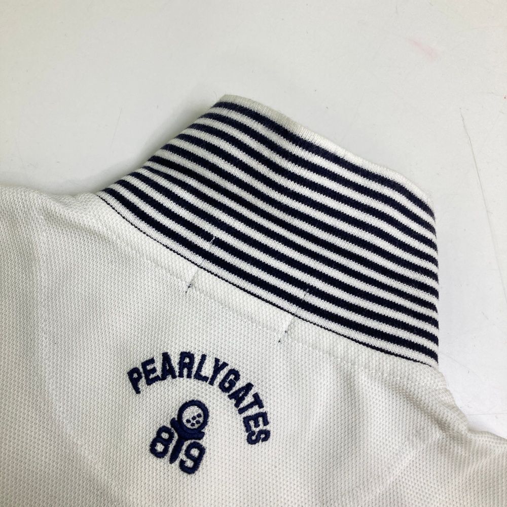 サイズ：1 PEARLY GATES パーリーゲイツ 半袖ポロシャツ ニコちゃん