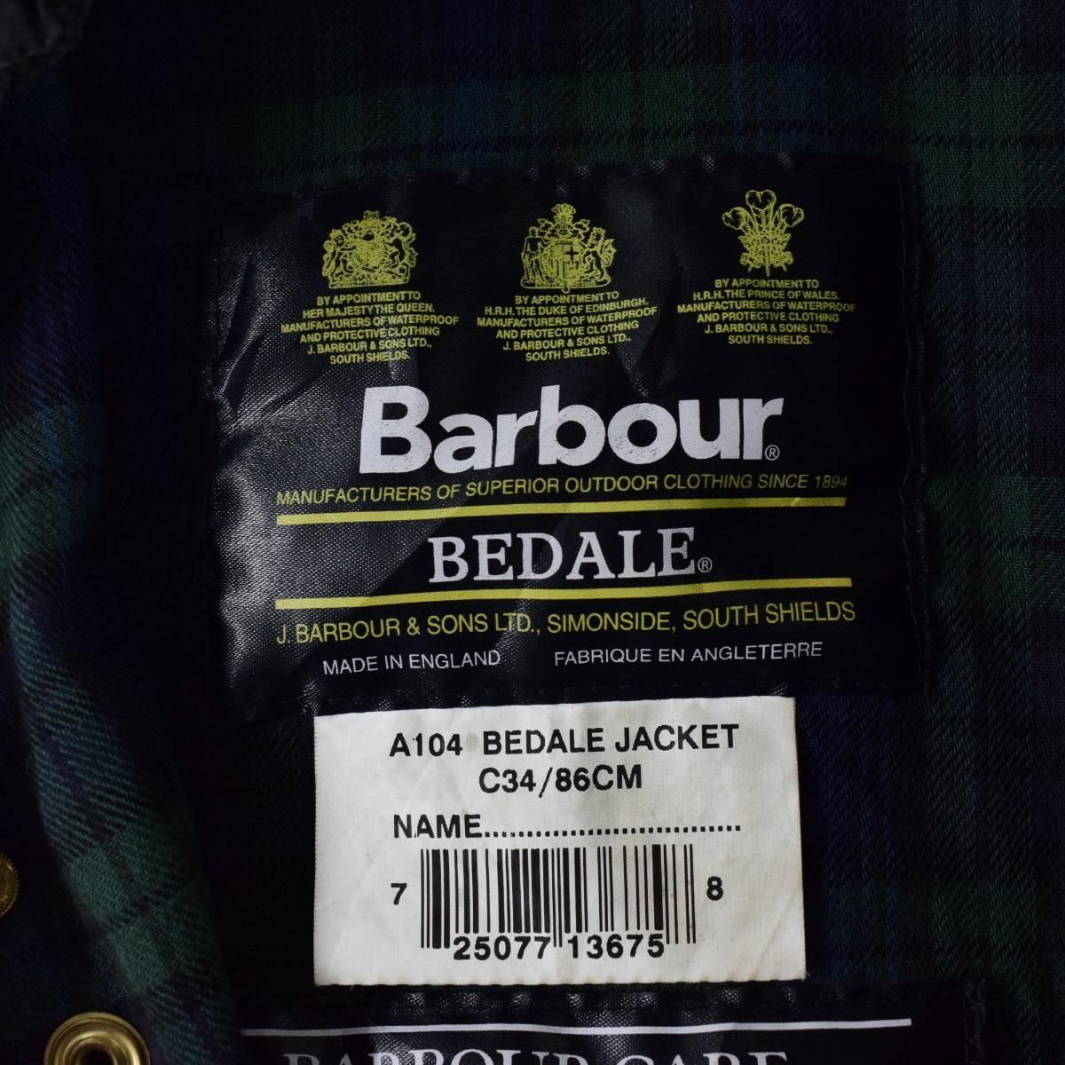 【Barbour BEDALE】ヴィンテージ感！定番バブアー【値下中】 楽天市場】Barbour/バブアー SL BEDALE CASUAL MCA0934[23年春