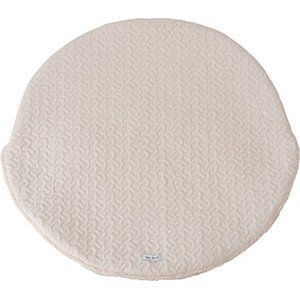 キルト サンドクッション 幅100×奥行100cm ベージュ クッション ブランケット 生活雑貨 日用雑貨 防寒グッズ