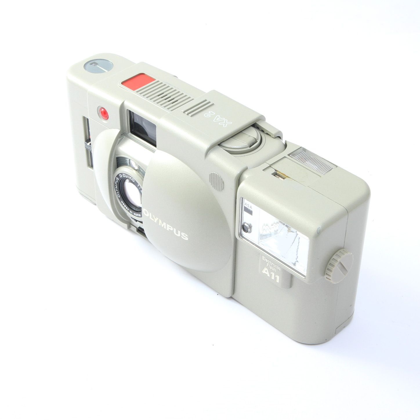 OLYMPUS オリンパス XA2 ホワイト フィルムカメラ - メルカリ