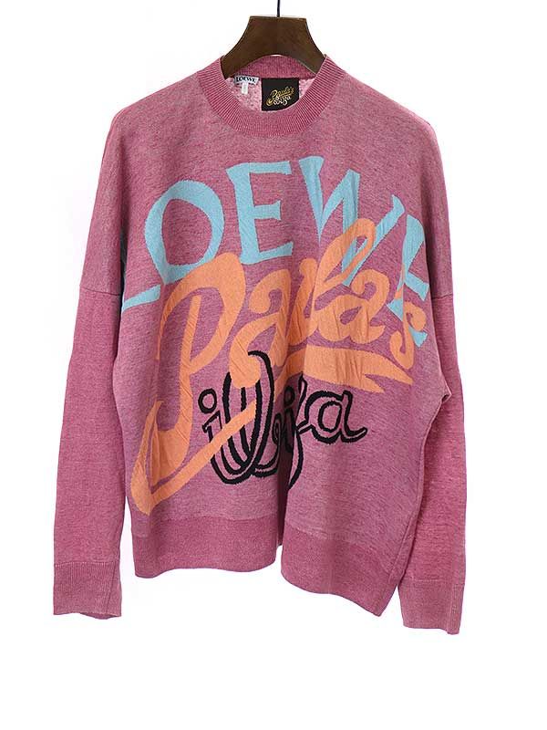 LOEWE 21SS Paula's Ibiza リネンジャガードニットセーター Fashion