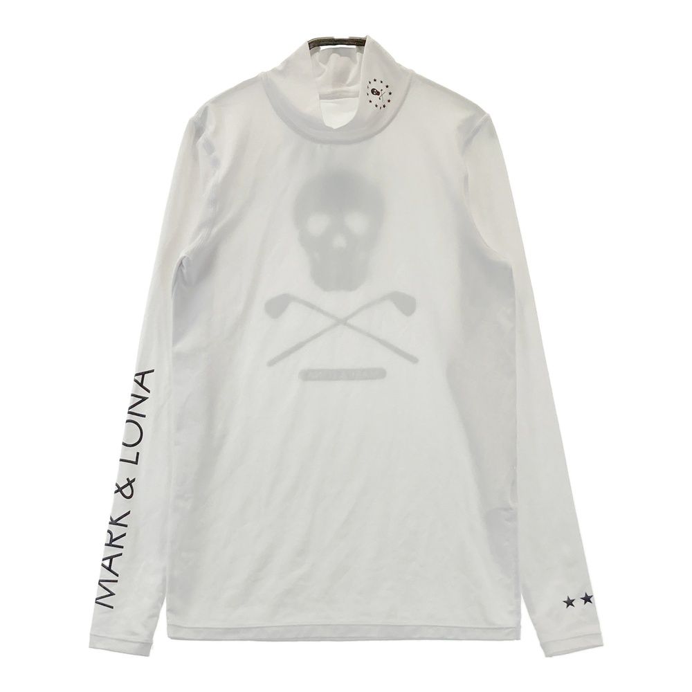 MARK & LONA 長袖ハイネックシャツ ホワイト MARK & LONA 長袖ハイネックシャツ ホワイト MARK & LONA 長袖