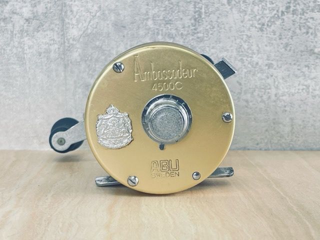 レア リール【中古】ABU Ambassdeur 4500C ゴールド ベイトリール アブ
