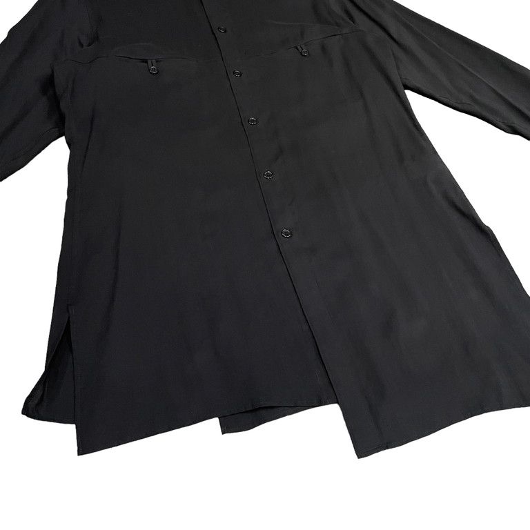 Yohji Yamamoto Pour Homme 21AW セルローススタンドカラー