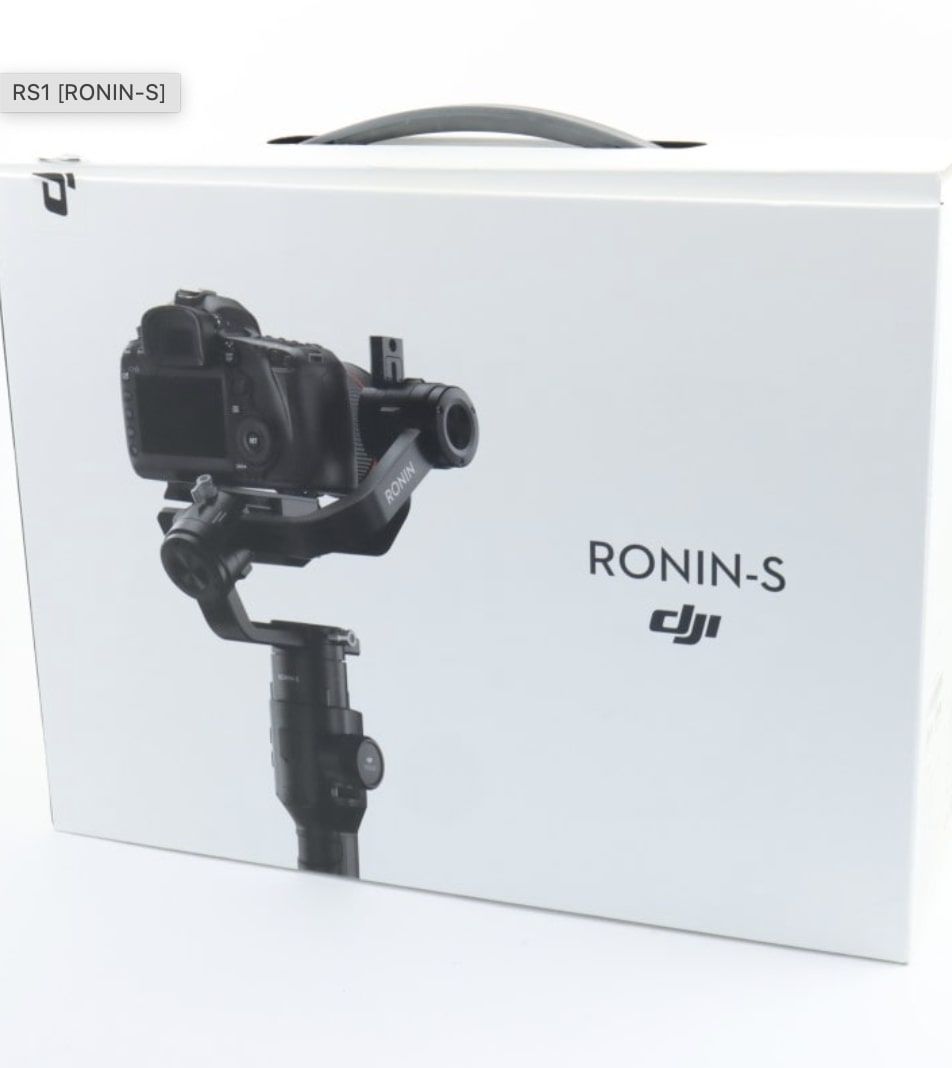 国内正規品】DJI RONIN-S 一眼/ミラーレス用ジンバル CP.ZM