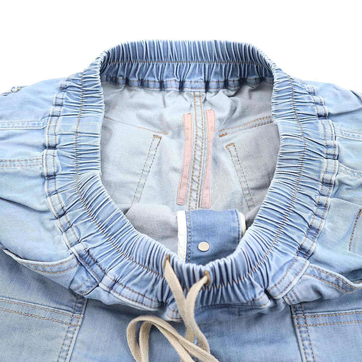 ダークシャドウ リックオウエンス 20ss デニムサルエルショーツ S