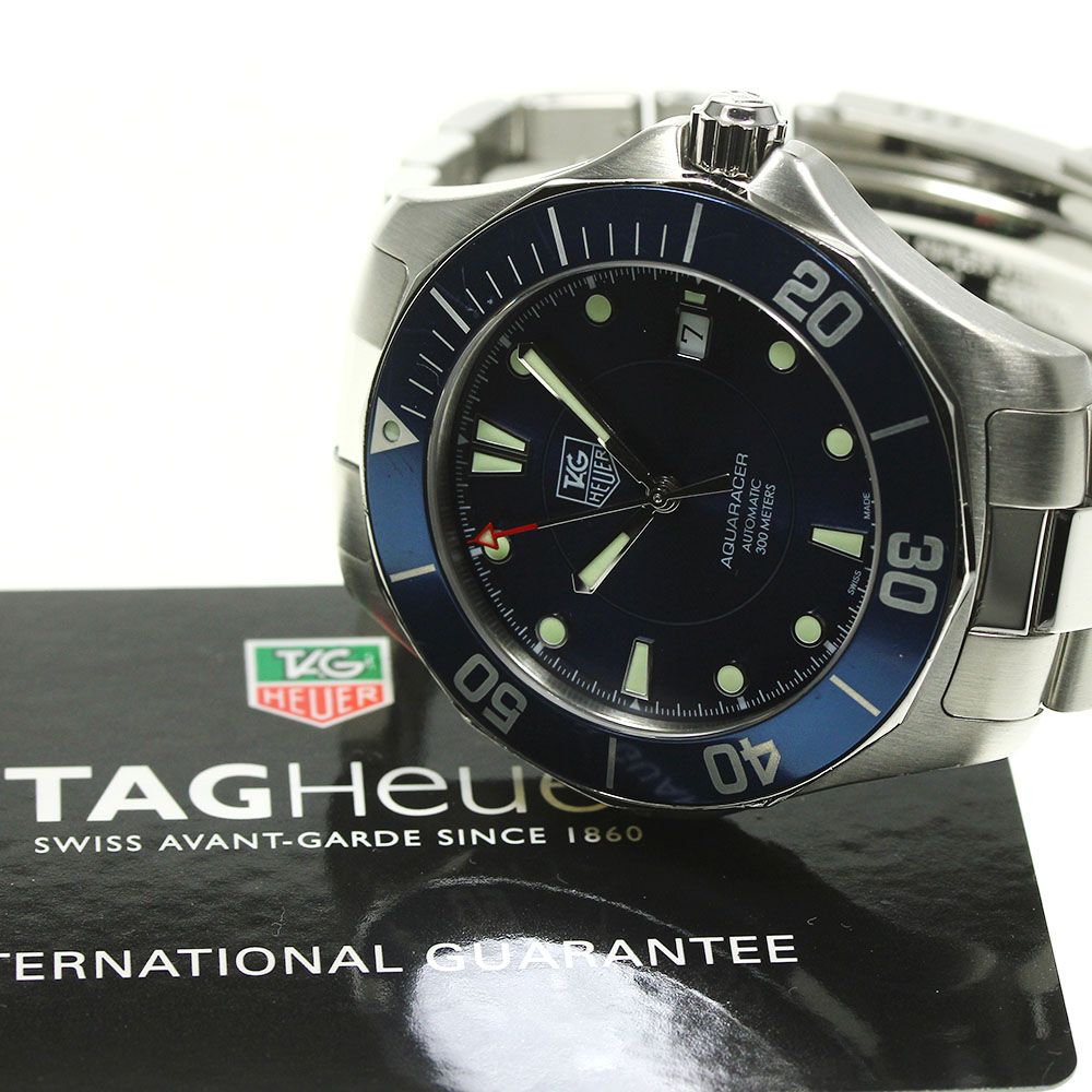 タグホイヤーTAG HEUER WAB2011 アクアレーサー：ブルー文字盤