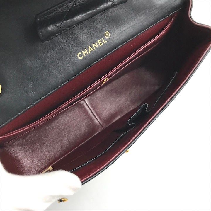 良品 CHANEL シャネル ココマーク マトラッセ チェーン ショルダー