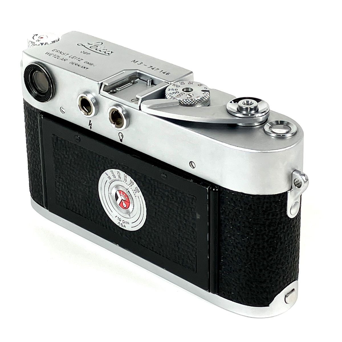 ライカ LEICA M3 ダブルストローク シルバー ボディ 74万番台 フィルム レンジファインダーカメラ 【中古】 - メルカリ