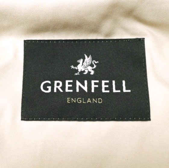 GRENFELL x BEAMS F グレンフェル ビームスエフ 別注 イギリス製 オーダーフェア限定 CLASSIC KENT グレンフェルクロス  スイングトップジャケット 34 ピンクベージュ アウター g16416 - メルカリ