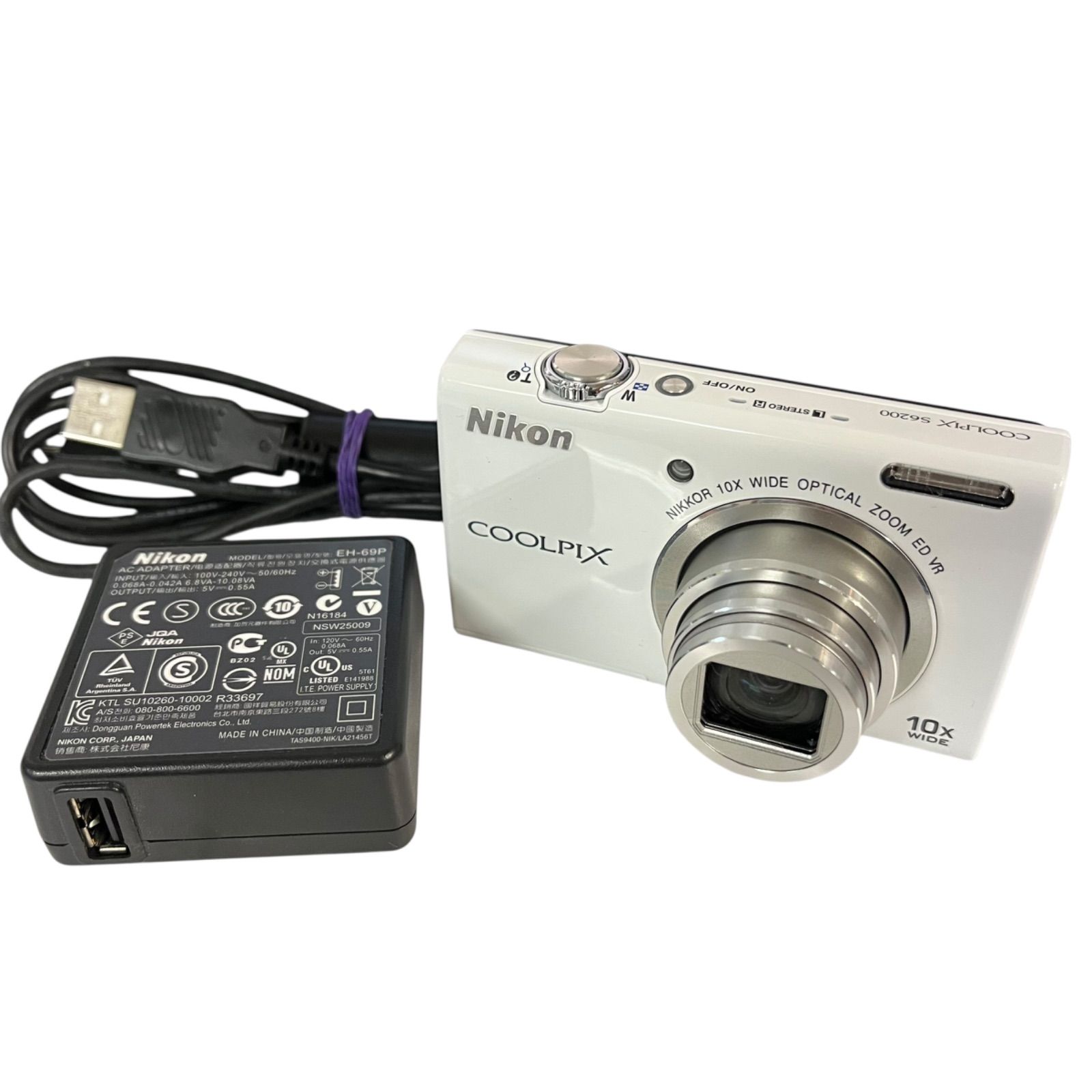 動作確認済み Nikon COOLPIX S6200 コンパクトデジタルカメラ Amazon.com : Nikon COOLPIX S6200 16 MP Digital Camera with 10x