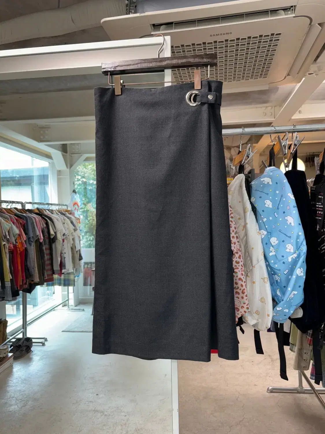 Grand table ウール ラップスカート