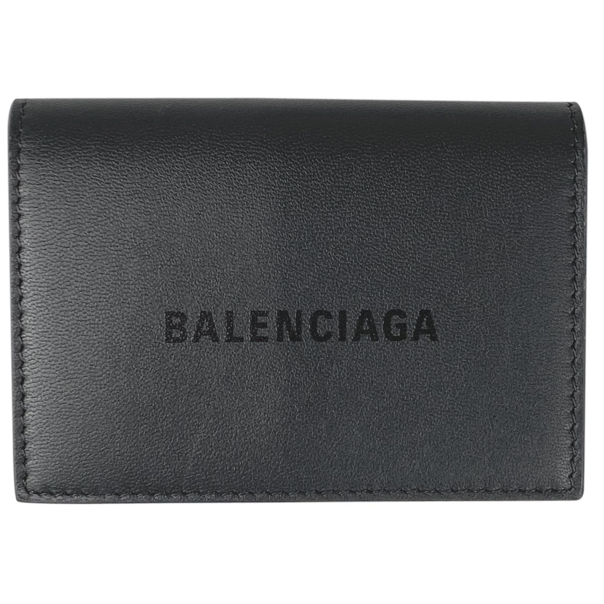 在庫一掃】 バレンシアガ BALENCIAGA ロゴ ミニ ウォレット 札入れ