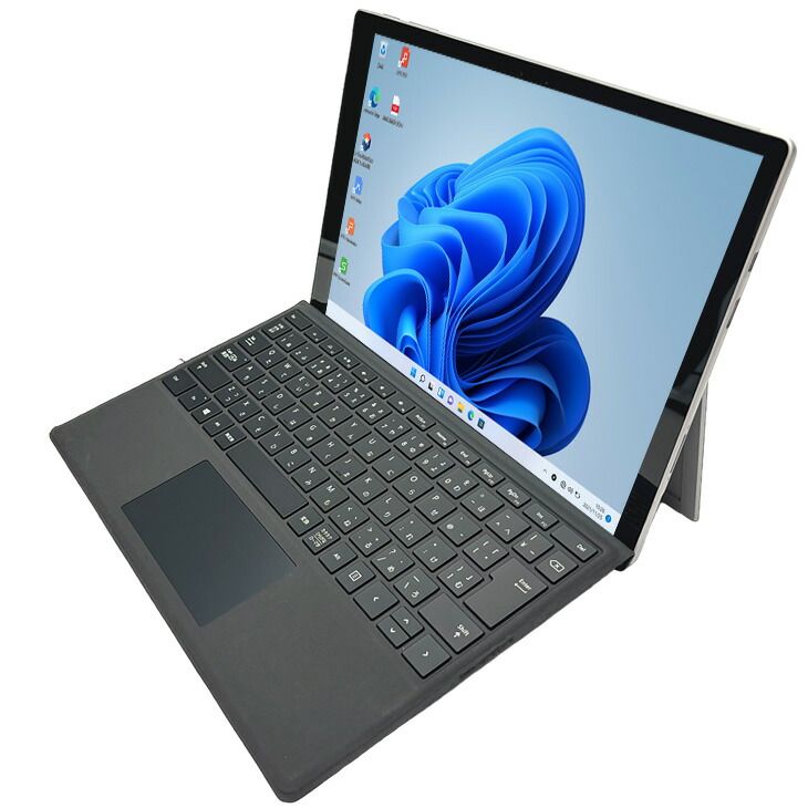 Microsoft Surface Pro6 中古 タブレット Office 選べる Win11 or Win10 純正タイプカバー [Core i5  8350U 8GB 128GB カメラ ]：訳あり(USBポート割れ) メルカリ