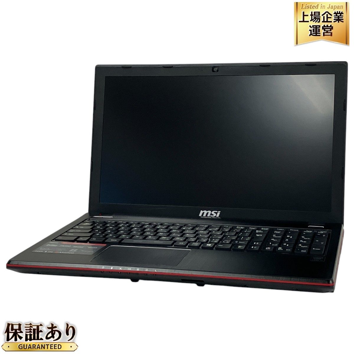 MSI GE60 2QD-1044JP ゲーミングノートPC Core i7-4720HQ 8GB HDD 1TB WIN10 GTX 950  15.6インチ FHD 中古 T9373533 - メルカリ