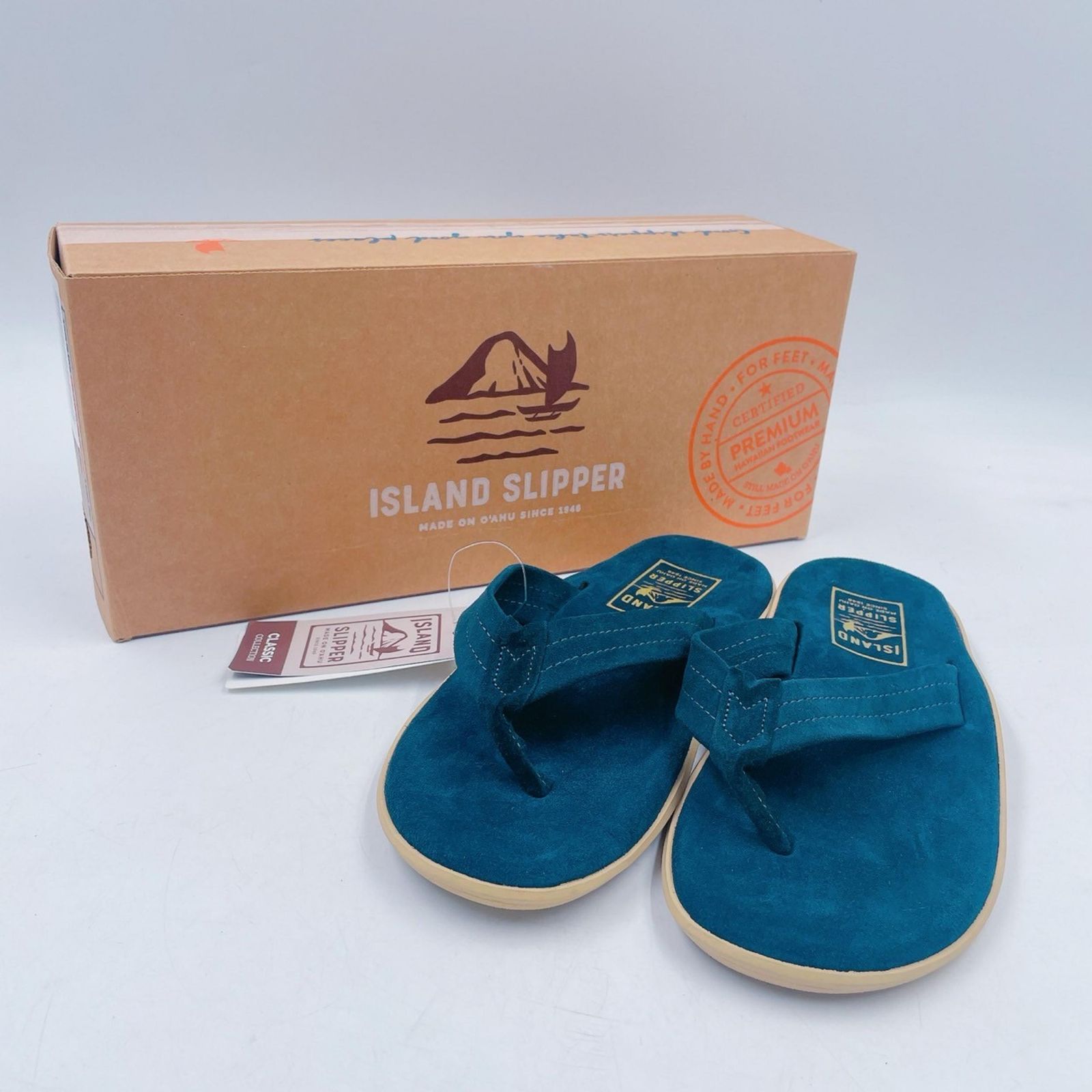ISLAND SLIPPER アイランドスリッパ トングサンダル PT203 サンダル メンズ ネイビー 新古品