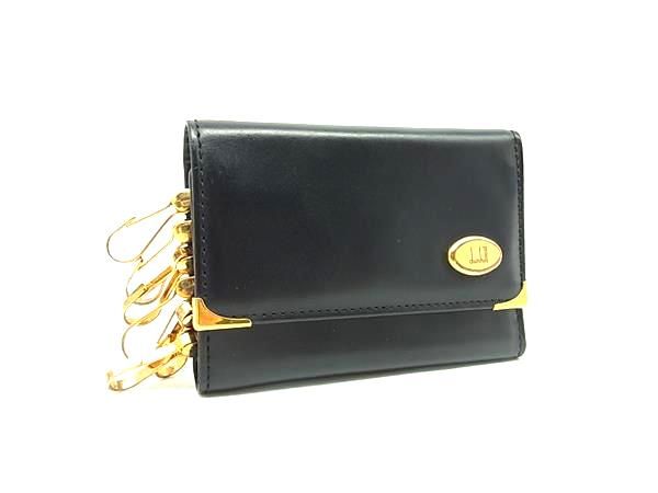 □美品□ dunhill ダンヒル レザー 6連 キーケース 鍵入れ メンズ