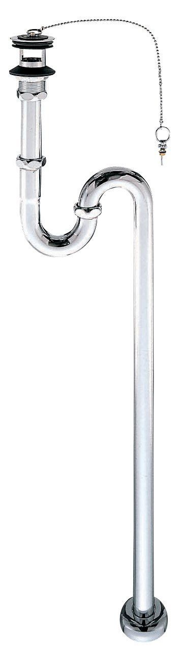 SANEI 排水部品 アフレ付Sトラップ パイプ径32mm H70-32