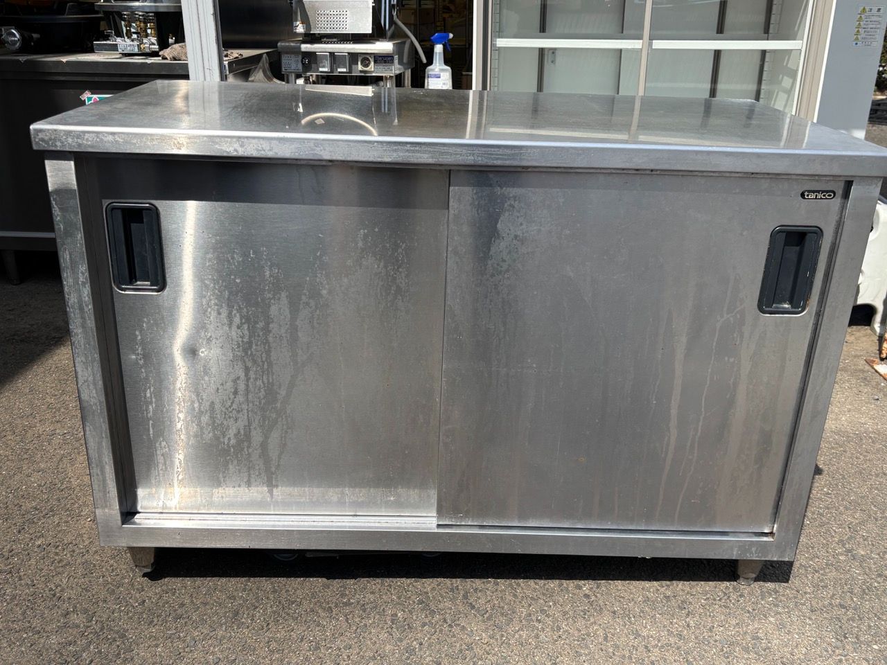 タニコー ステンレス台 コンロ台 厨房 作業台 業務用 2段タイプ W900×D450