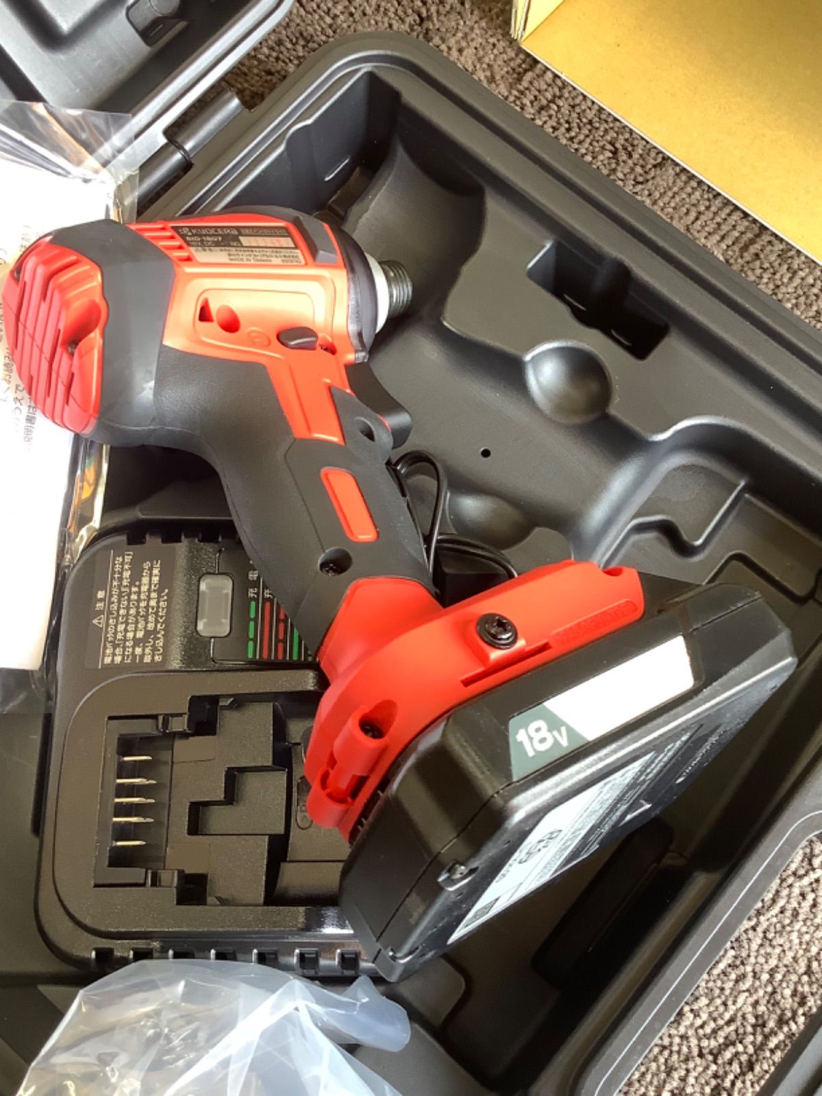 京セラ 18V充電式インパクトドライバ