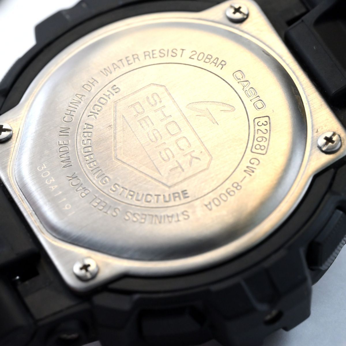 美品】CASIO G-SHOCK GW-8900A-1JF タフソーラー マルチバンド6 
