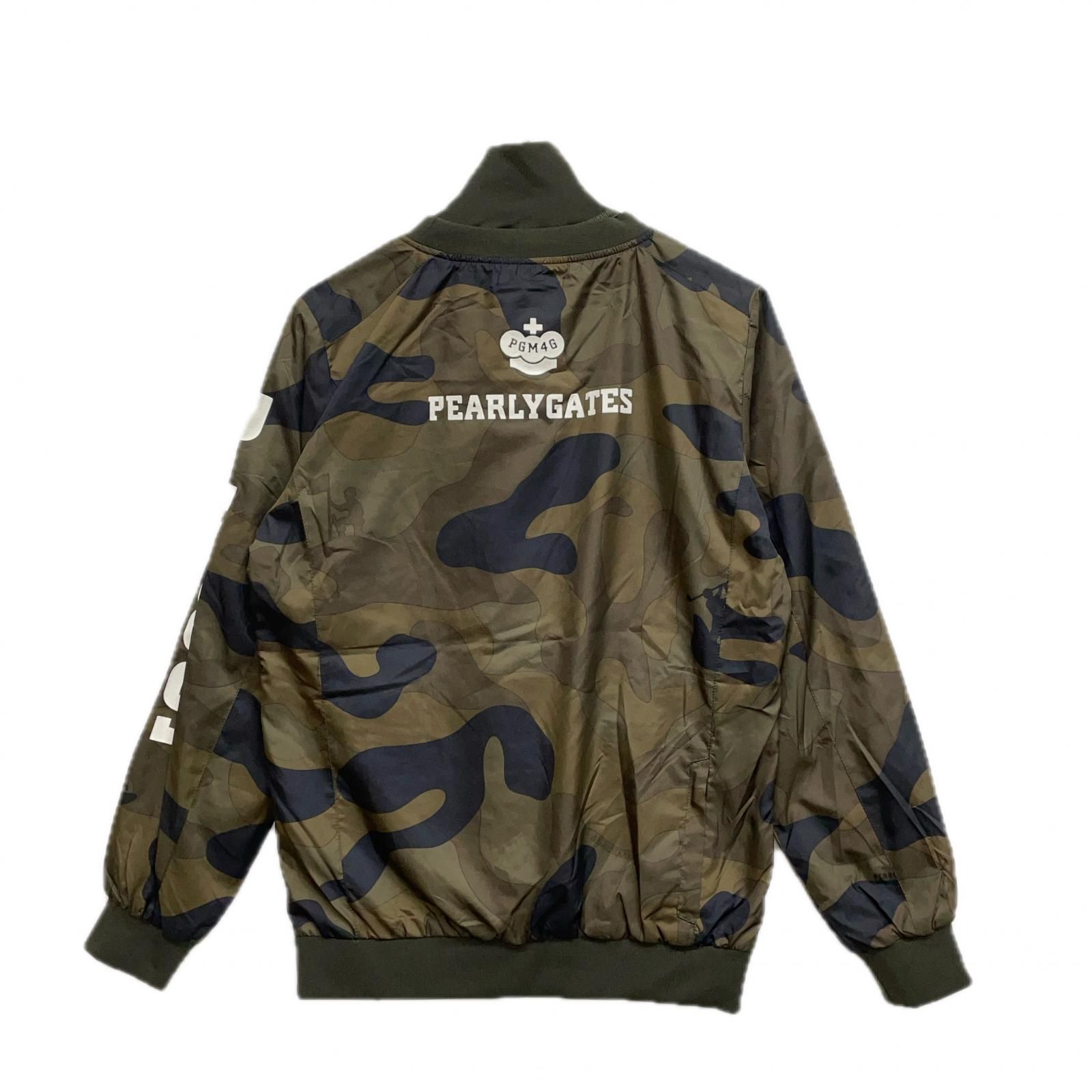 レディース パーリーゲイツ PEARLY GATES スニードジャック 1 M カーキ カモフラ 長袖 銀色裏地 2枚組