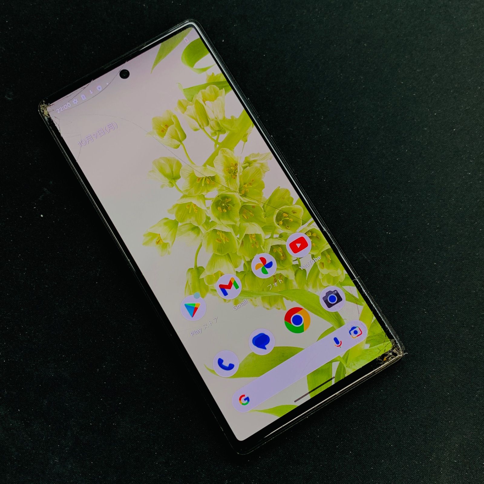 訳あり品】Google pixel 6 SoftbankSIMロック解除済 256GB ブラック 訳あり品】Google pixel 6 SoftbankSIMロック解除済 256GB ブラック