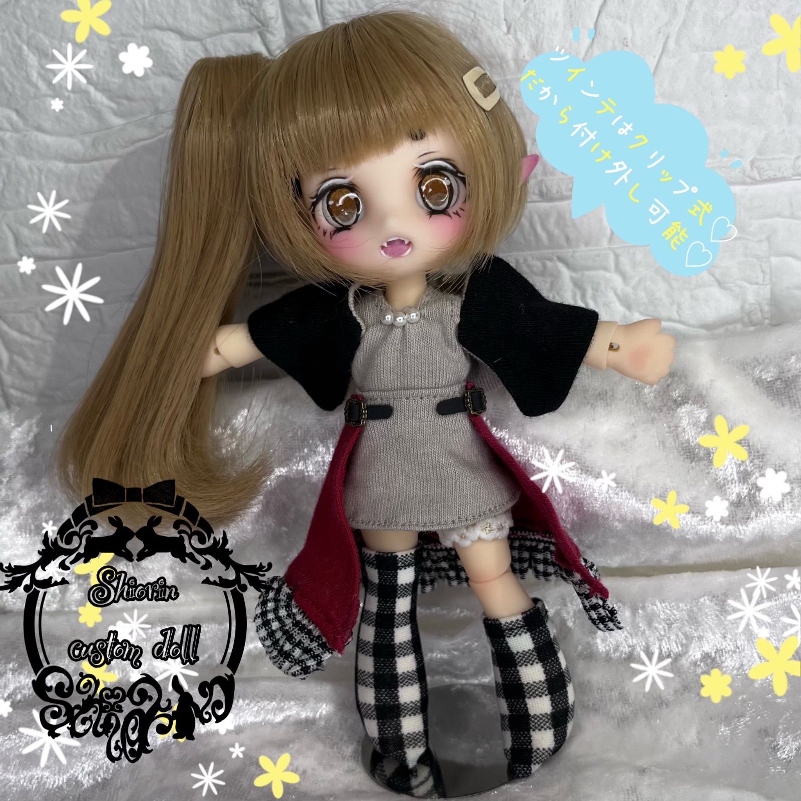 ufdoll ヘッド UFDOLL ヘッドあり ノーメイク 15cm BJD 1 8 1 12 OB11 