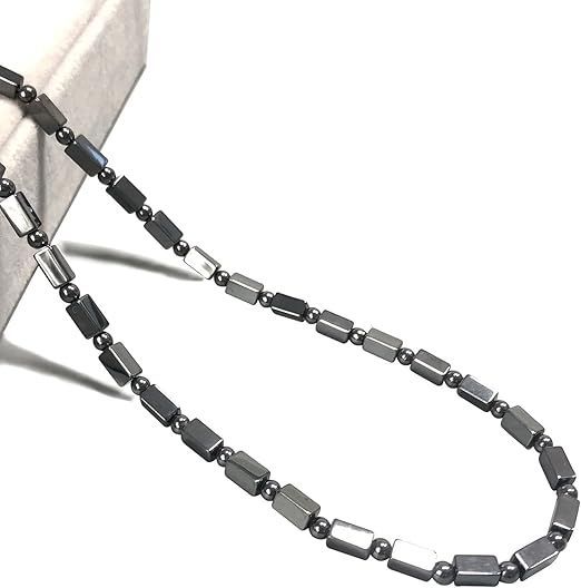 【在庫処分】[Ecooon] 5A級 強磁気 鏡面光沢 磁気ネックレス メンズ レディー テラヘルツ鉱石ネックレス
