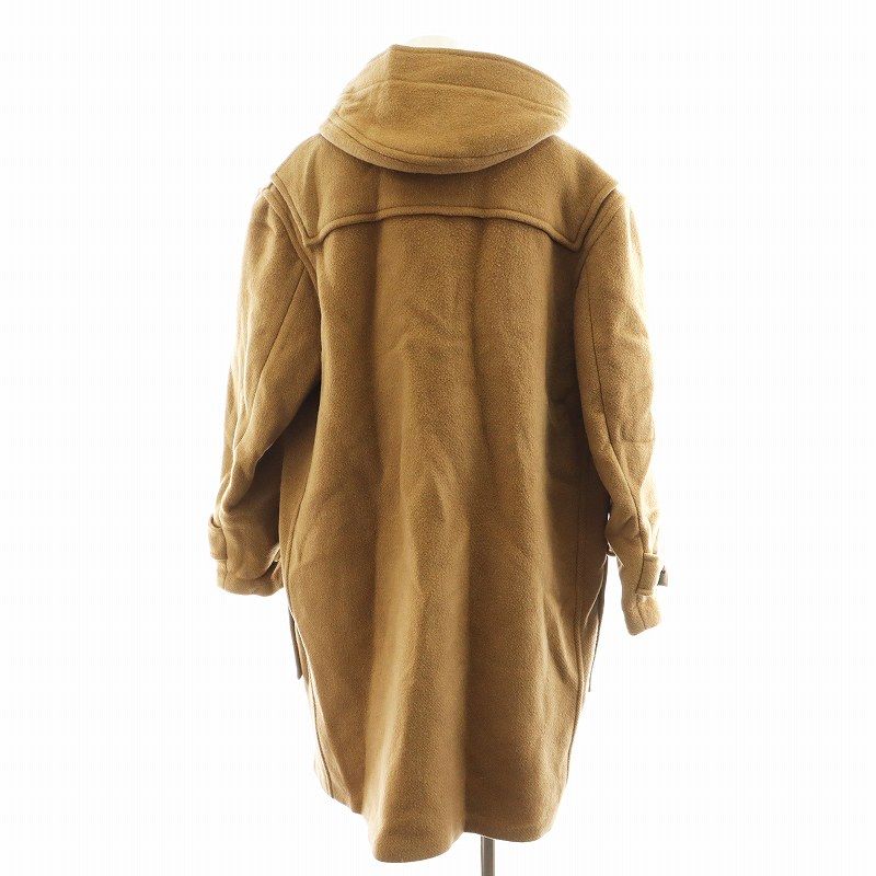 【美品】バーバリー　ロングダッフルコート　ノバチェック　英国製　ブラウン　ウール Burberry's バーバリー・ロング ダッフルコート・ノバチェック