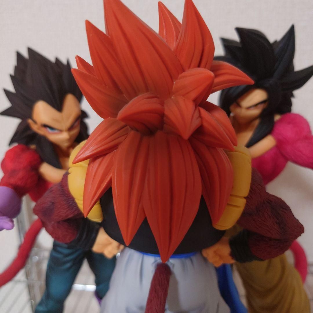 一番くじドラゴンボール グレイテストサイヤン ゴジータ 悟空 ベジータ 