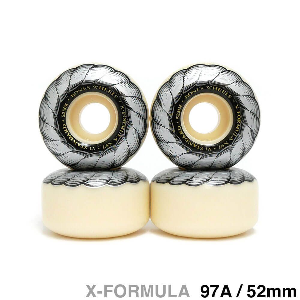 スケートボード BONES X-FORMULA 54mm V1 STANDARD 97A BONES WHEELS X-Formula Skateboard Wheels XF STANDARD 54 V1 X
