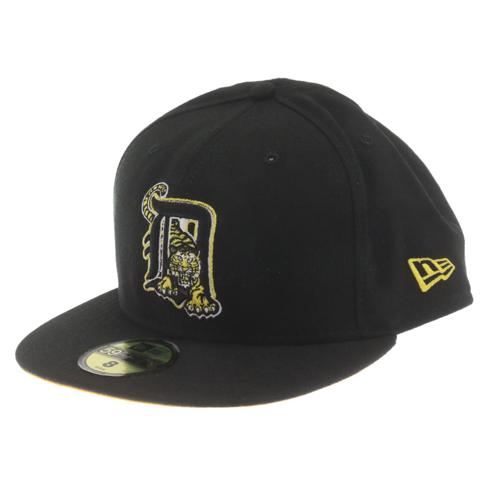 NEW ERA (ニューエラ) 59FIFTY MLB デトロイト タイガース ベースボールキャップ ブラック/イエロー - メルカリ