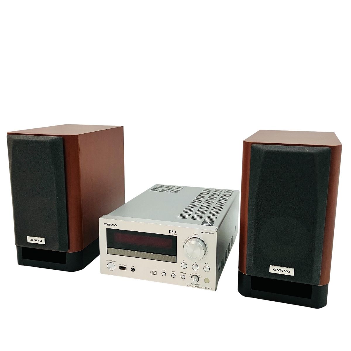 ONKYO CR-N765 D-55EX CDレシーバー スピーカーセット 2015年製 コンポ 音響機材 オーディオ オンキヨー C10419832