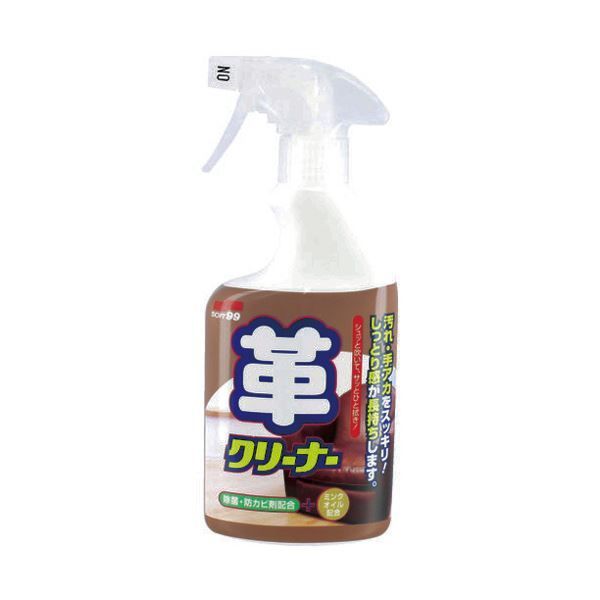 まとめ ソフト99しっとり長持ち革クリーナー 400ml 20527 1本 ×5セット