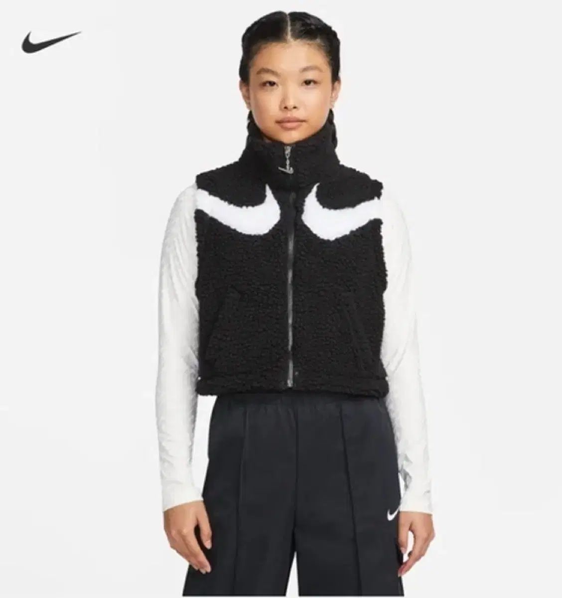 NIKE ナイキ スウッシュ シェルパ フリース ベスト