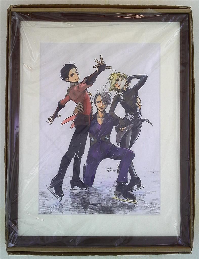 on ICE ユーリ!!! 複製原画 展 受注生産 久保ミツロウ 久保ミツロウ