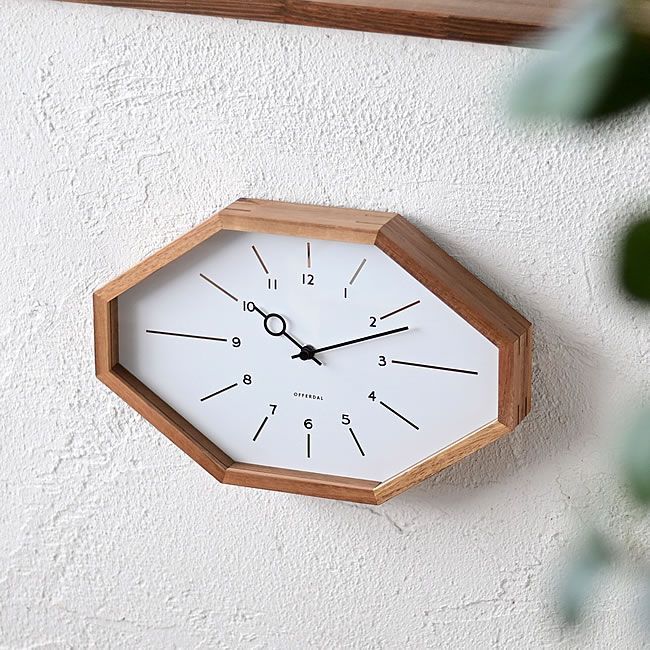 インターフォルム　ウォールクロック 　電波 ベルモンテ ホワイト　電波時計 INTERFORM（インターフォルム） Belmonte ベルモンテ ウォールクロック