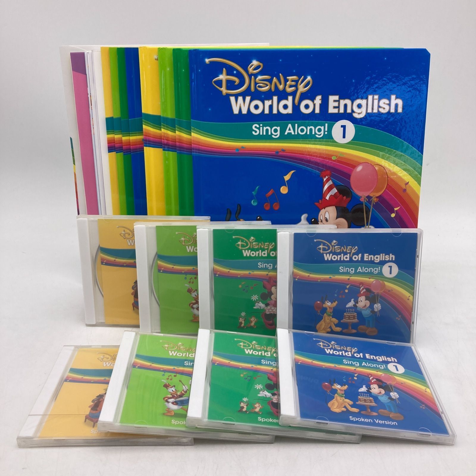 最新版】2020年購入 シングアロング 絵本＆CD ディズニー英語
