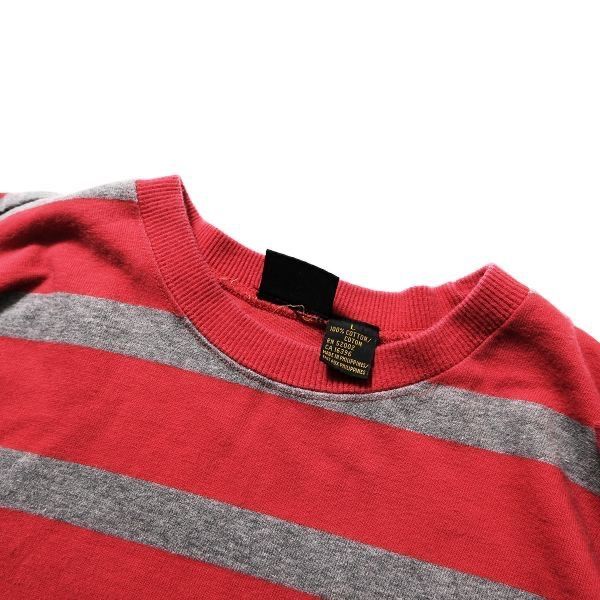 LINKABLE フレアタグロングスリーブTシャツ（ボーダー） 限定展開 THE NORTH FACE/ザ・ノース・フェイス キッズ ロング