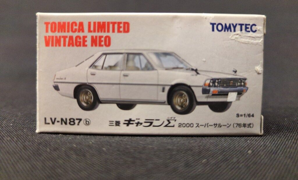 【新品】TOMICA LIMITED VINTAHE NEO 三菱ギャランΣ トミカリミテッドヴィンテージネオ LV-N87b 三菱 ギャランΣ 2000