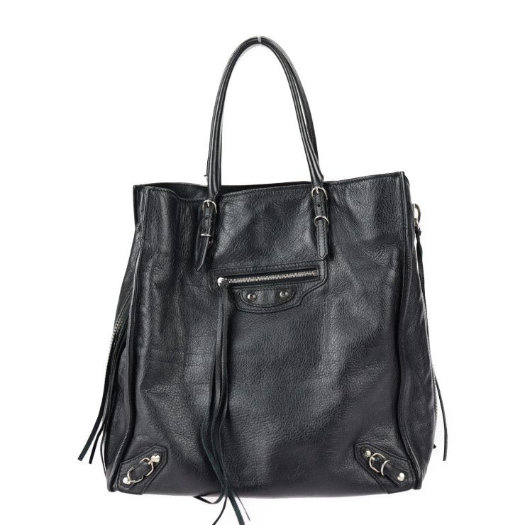 BALENCIAGA バレンシアガ ペーパー A5 トートバッグ 357330 カーフ 