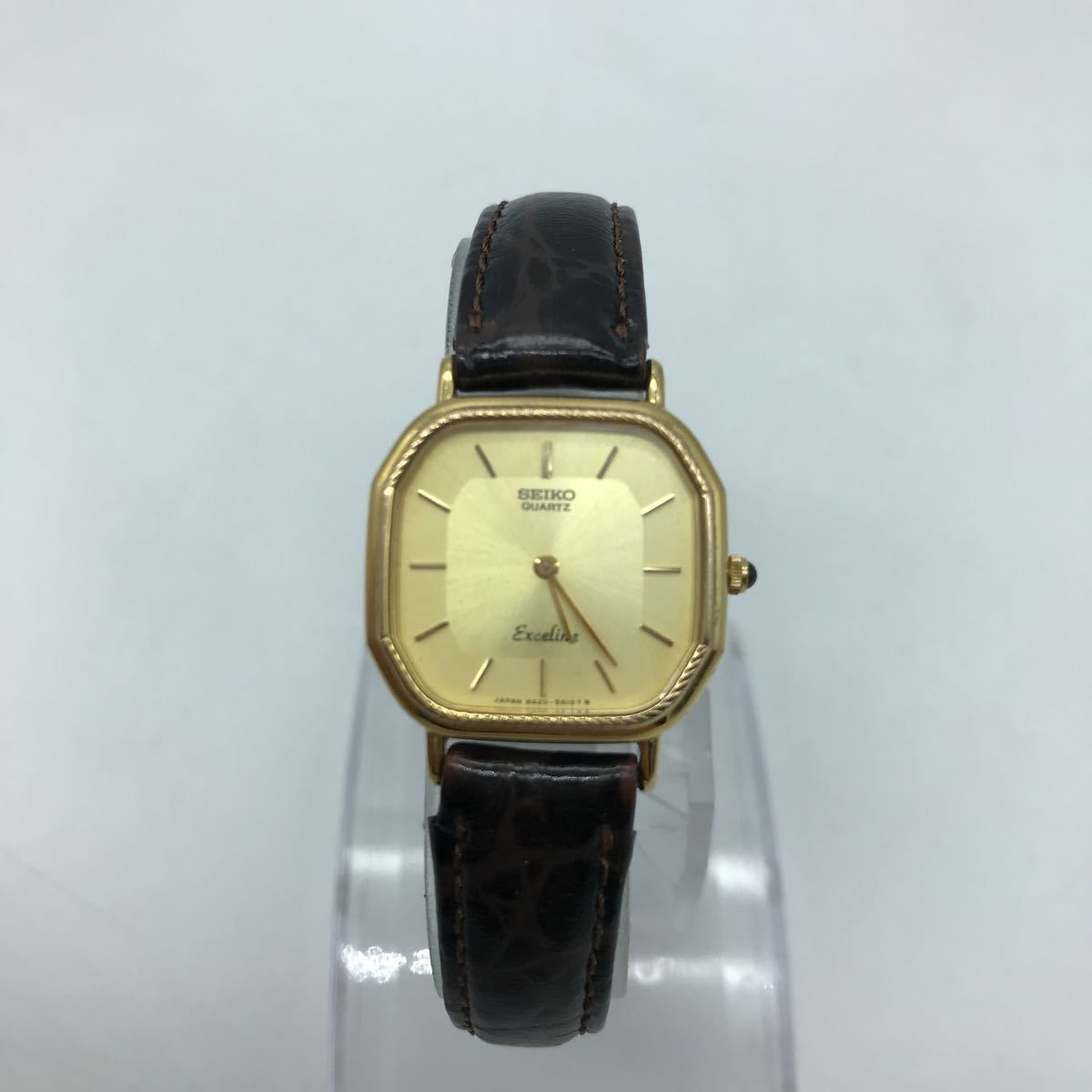 稼働 SEIKO EXCELINE 腕時計 10K金無垢/SSケース 347 Yahoo!オークション -「10k」(エクセリーヌ) (セイコー)の落札