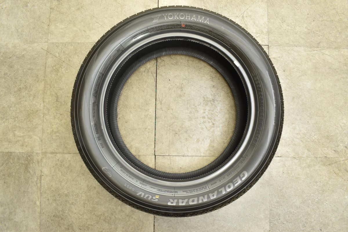225／55r18 【2025年製 新車外し品】ヨコハマ ジオランダーSUV G055