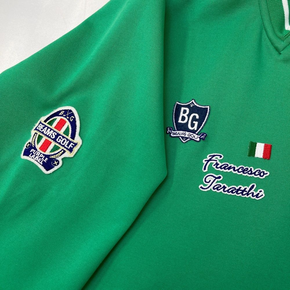 ビームス　ゴルフ　ジャケット　BEAMS GOLF サイズ：S BEAMS GOLF ビームスゴルフ ジップジャケット グリーン系
